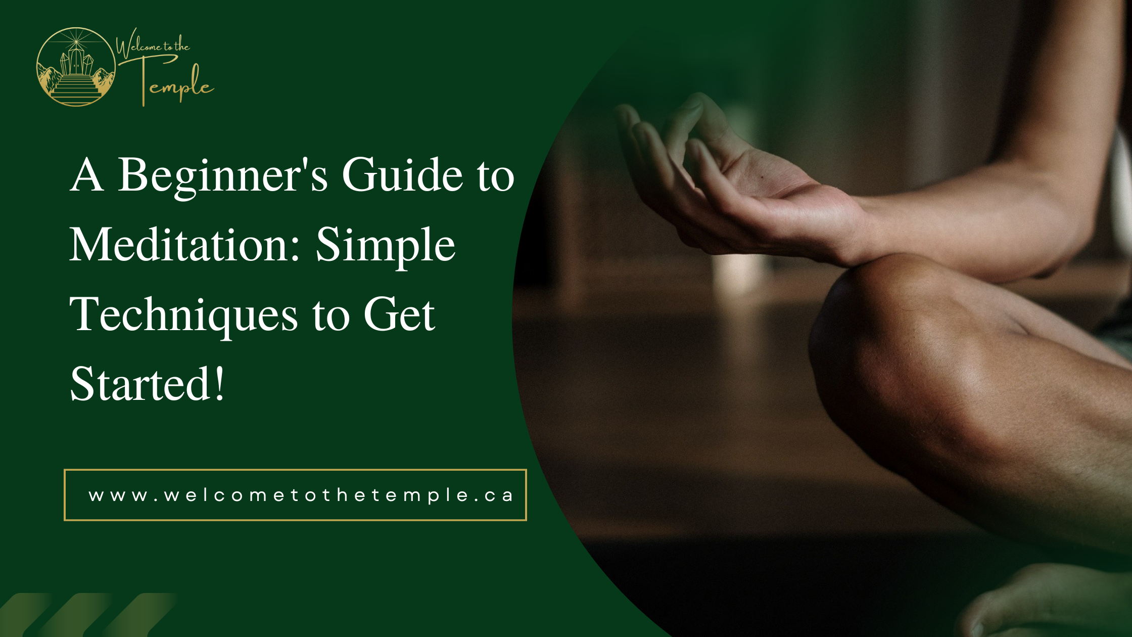 A Beginner's Guide to Meditation: Simple Techniques to Get Started!