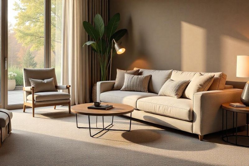 Living Room Carpets Upgrade the Style and Aesthetic Appeal of the Floor