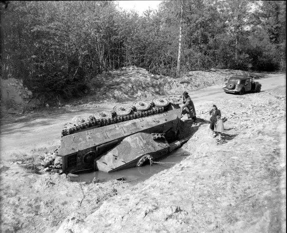 King Tiger Tank under French road now insured for £2 Million