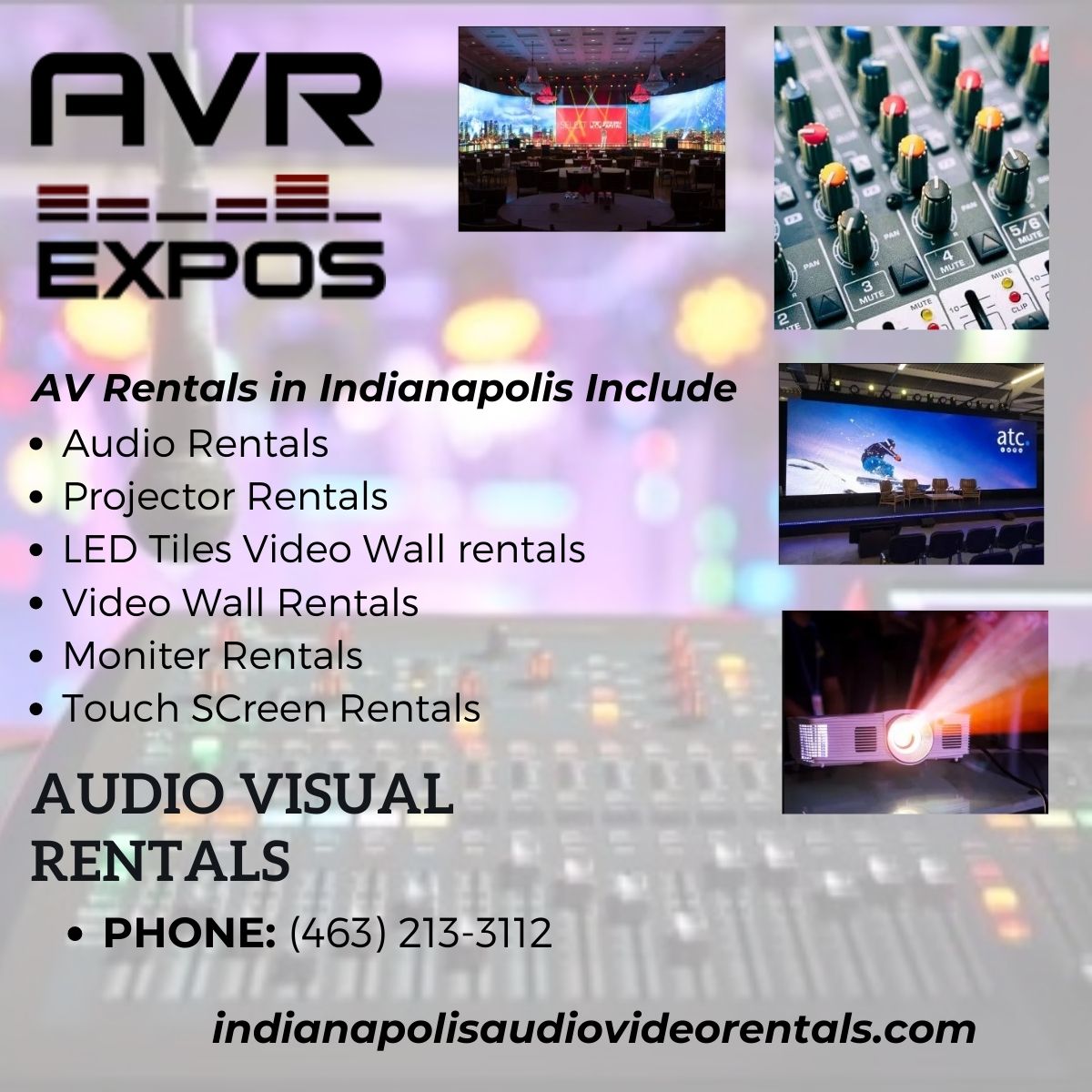 Indianapolis Audio Visual Rentals