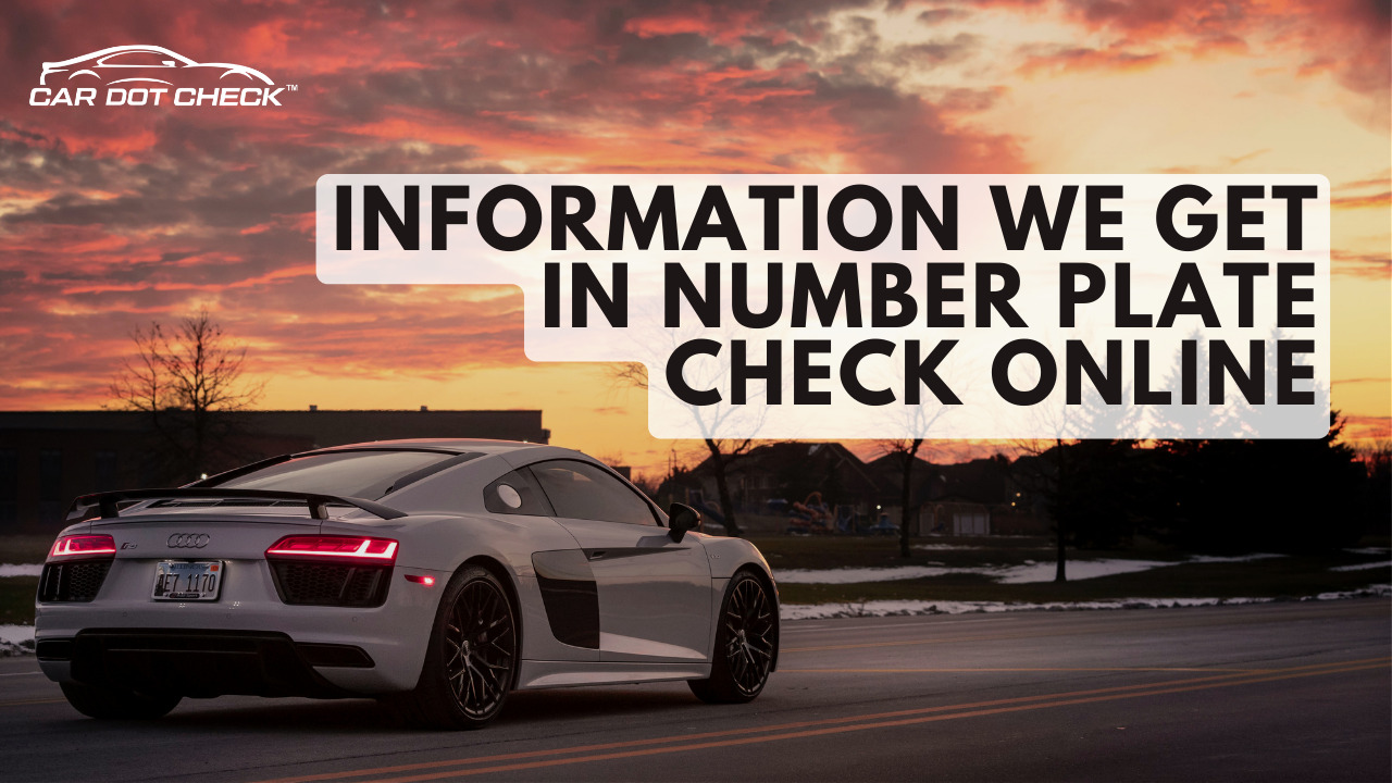 Vehicle Number Plate Check
