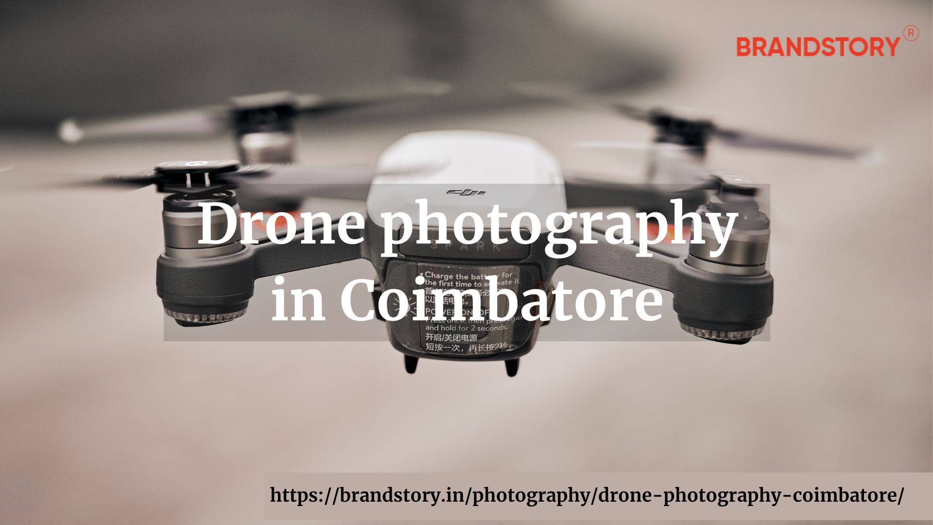 Aerial drone photography in Coimbatore