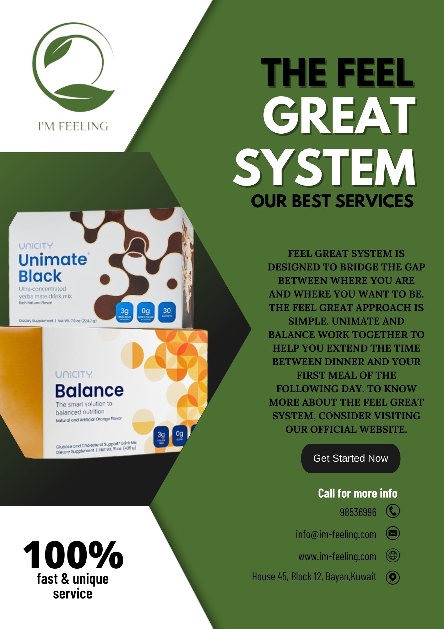 What is the feel great system?