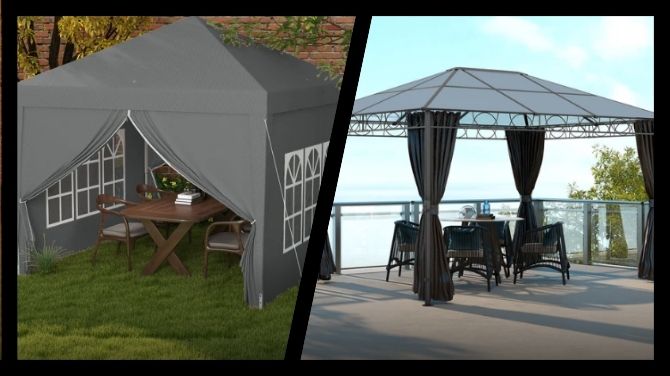 Pop Up Gazebos vs. Hard Top Gazebos: Which One is Right for You?