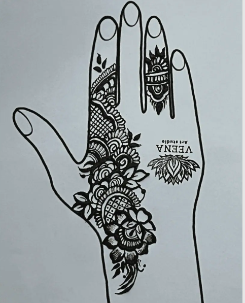 How to Design Your Own Mehandi Designs on Paper
