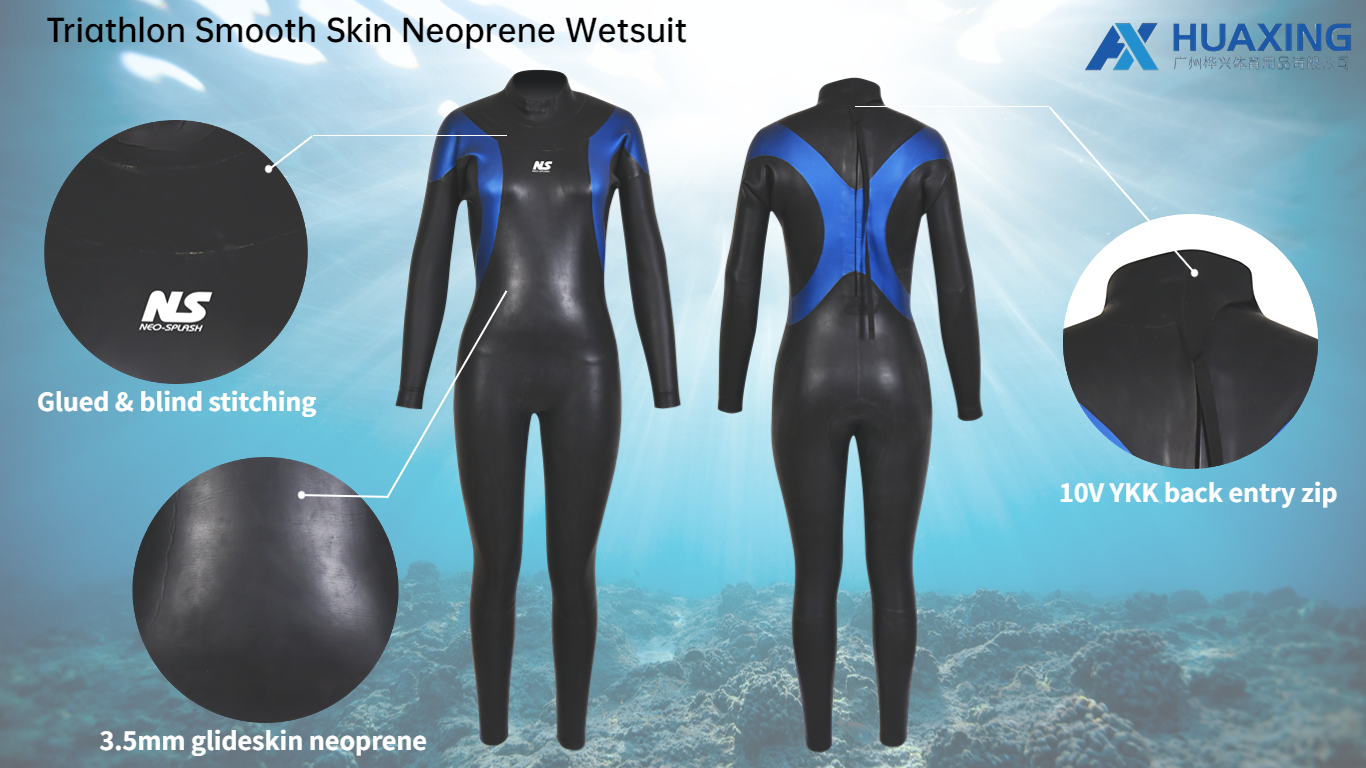 A Wetsuit|"Shark" in Deep Blue