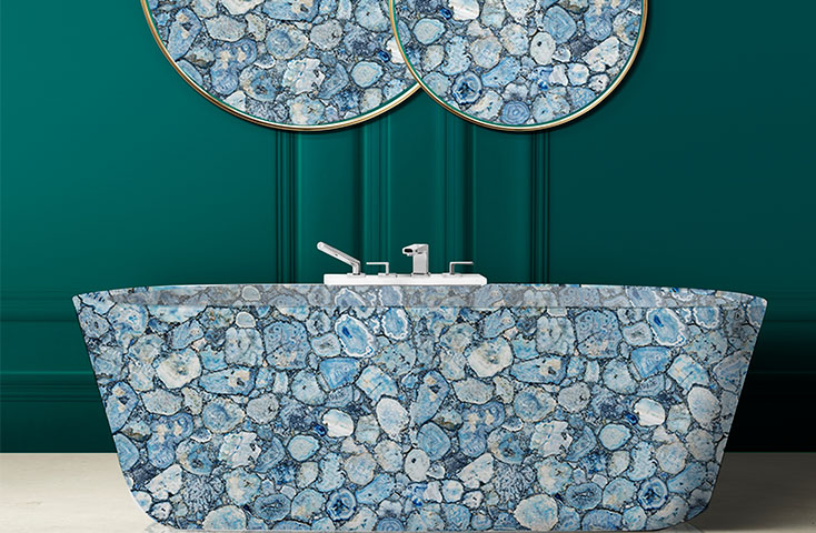 Elevate Your Space with Agate Slabs from Subh Gem Stones