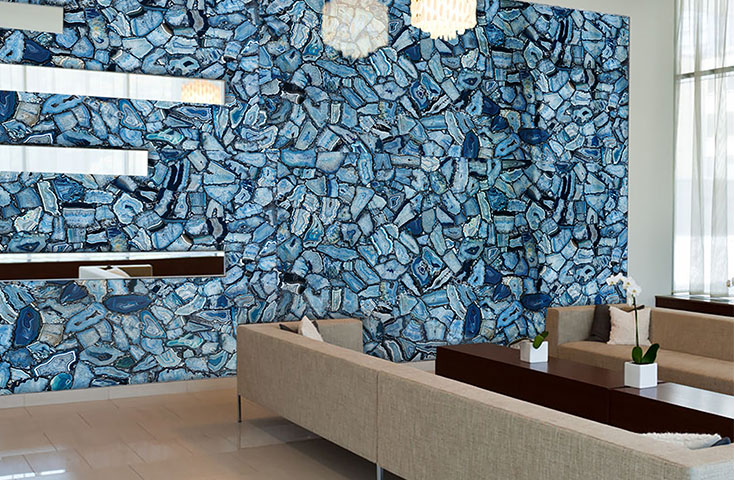 Exploring the Versatility of Agate Slabs in Interior Design