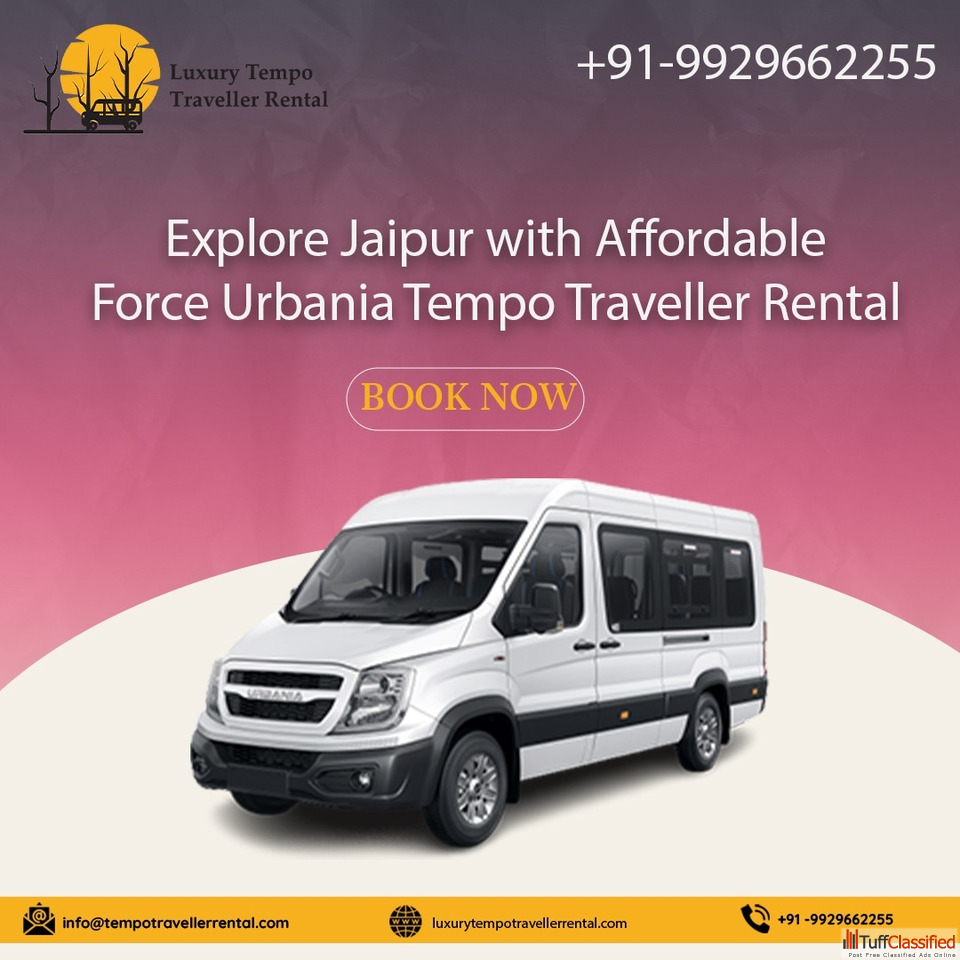 Hire Force Urbania in Jaipur for Your Next Adventure