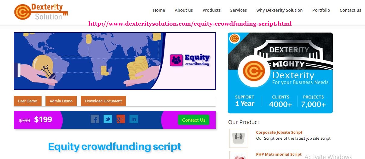 Equity Fundraising Software