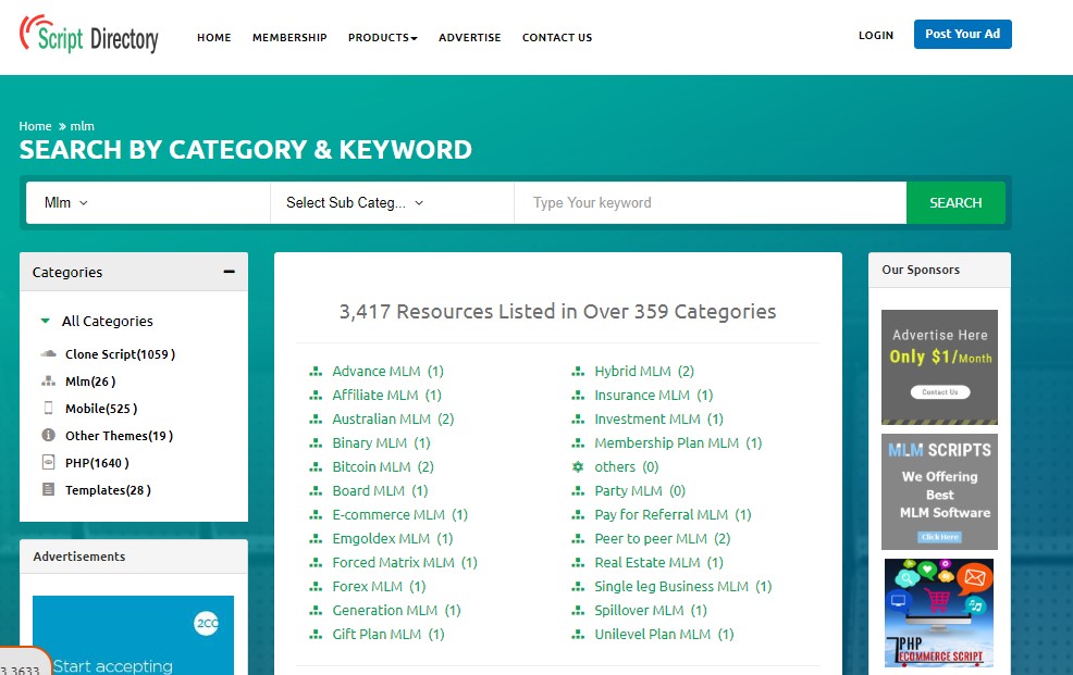 PHP MLM Scripts - Readymade PHP MLM Softwares