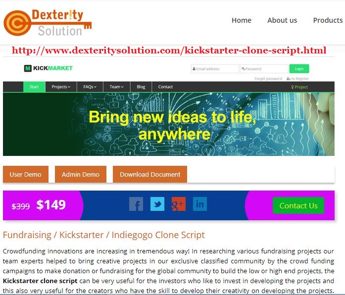 Open Source Crowdfunding Script