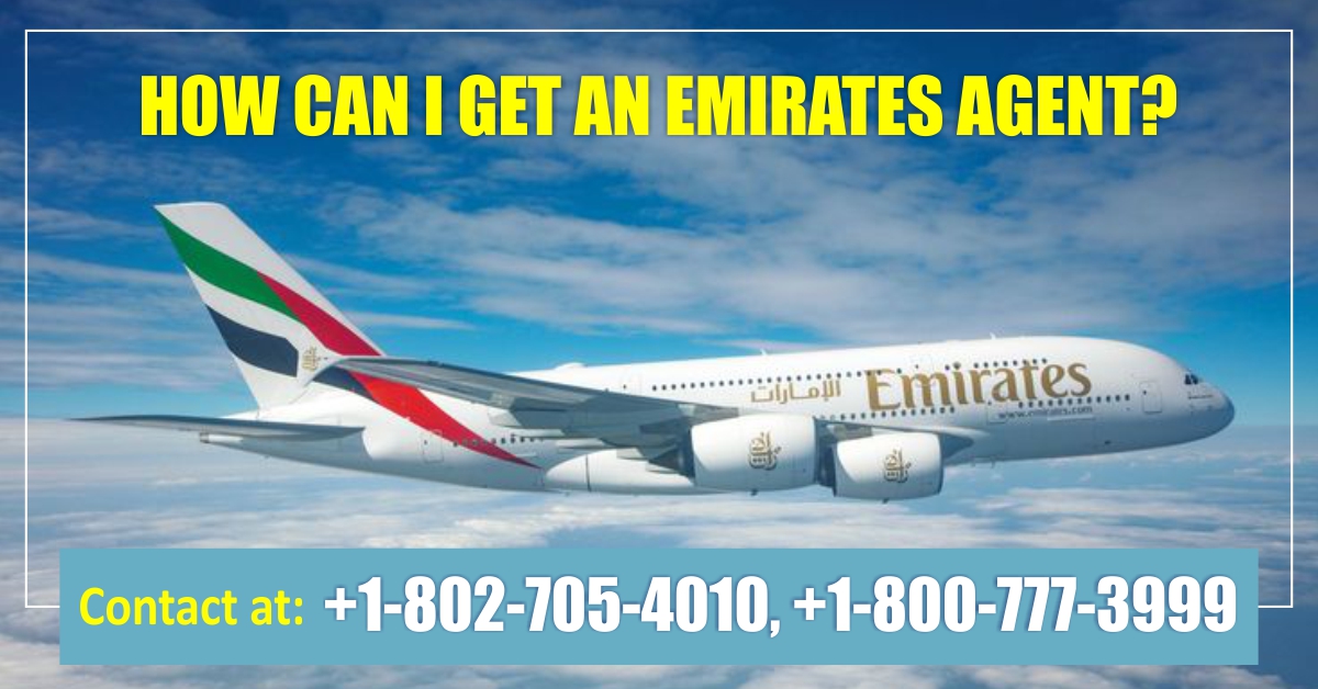 How do i talk to a live person at Emirates?