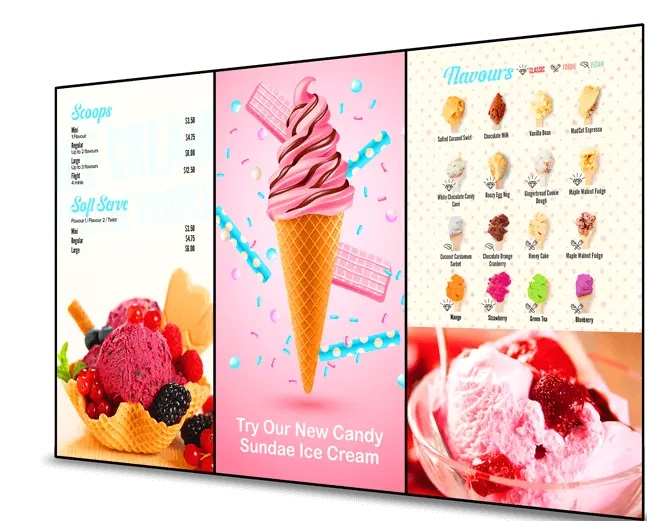 Enhance Customer Experience And Boost Sales With Digital Promo Boards.