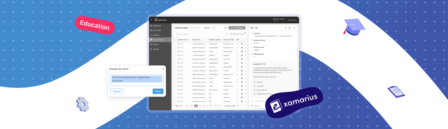 Examarius Update (1.01.03): Announcing the New Question Bank Feature for Your Online Test System!