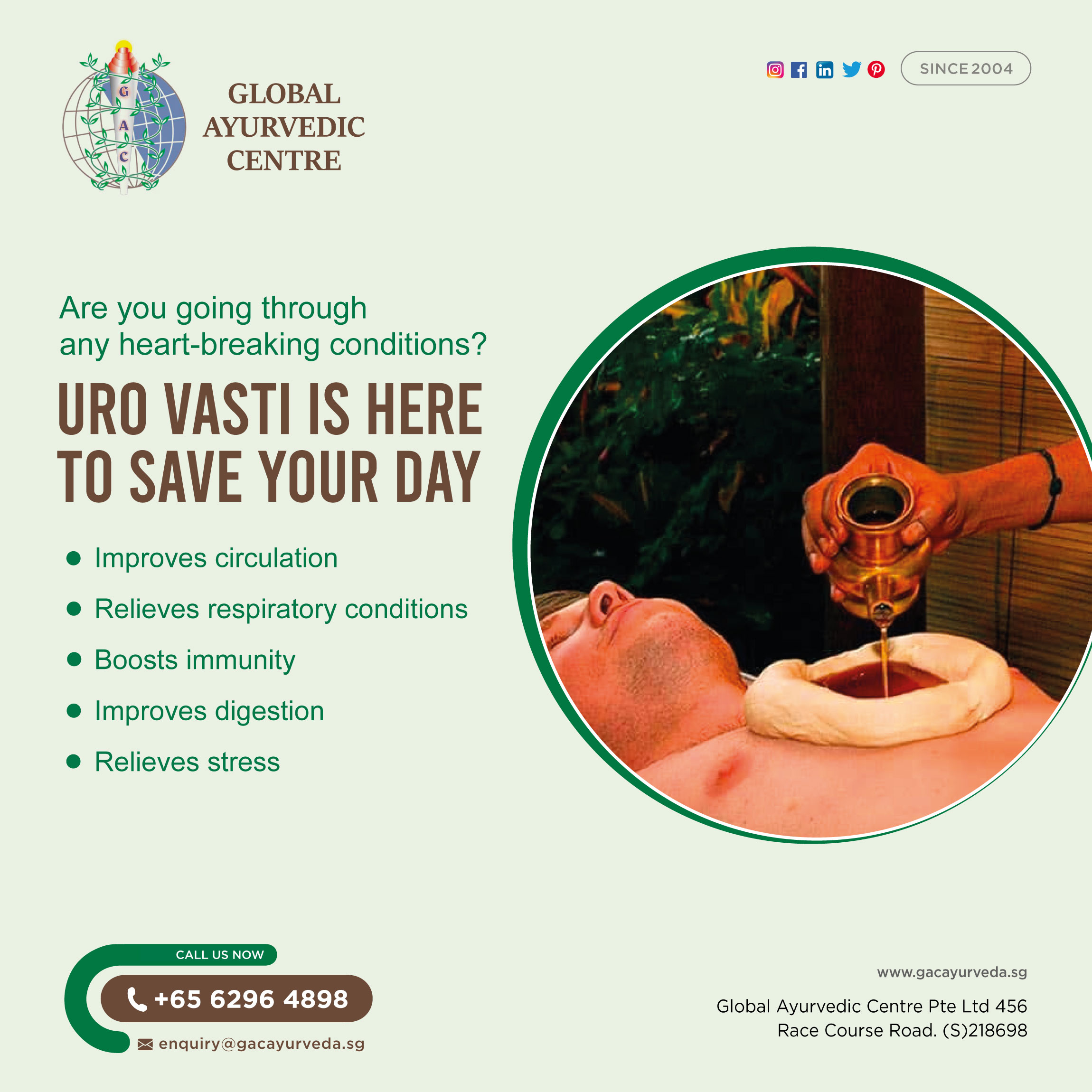 Ayurvedic Massage in Singapore