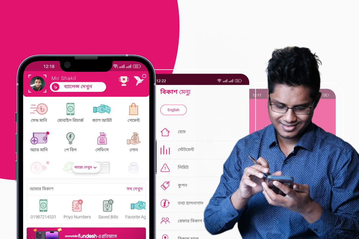 Boost fintech UX noesis - A UI UX design Case study on bKash