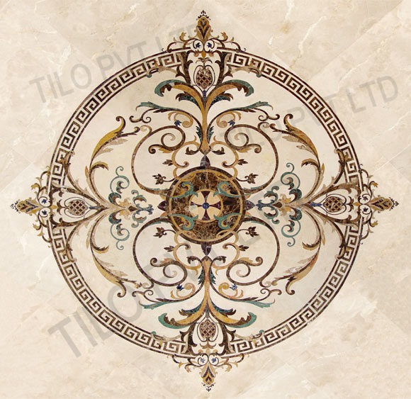 Elegance your home with Marble Inlay Flooring