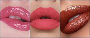 How to choose between glossy and matte lipsticks
