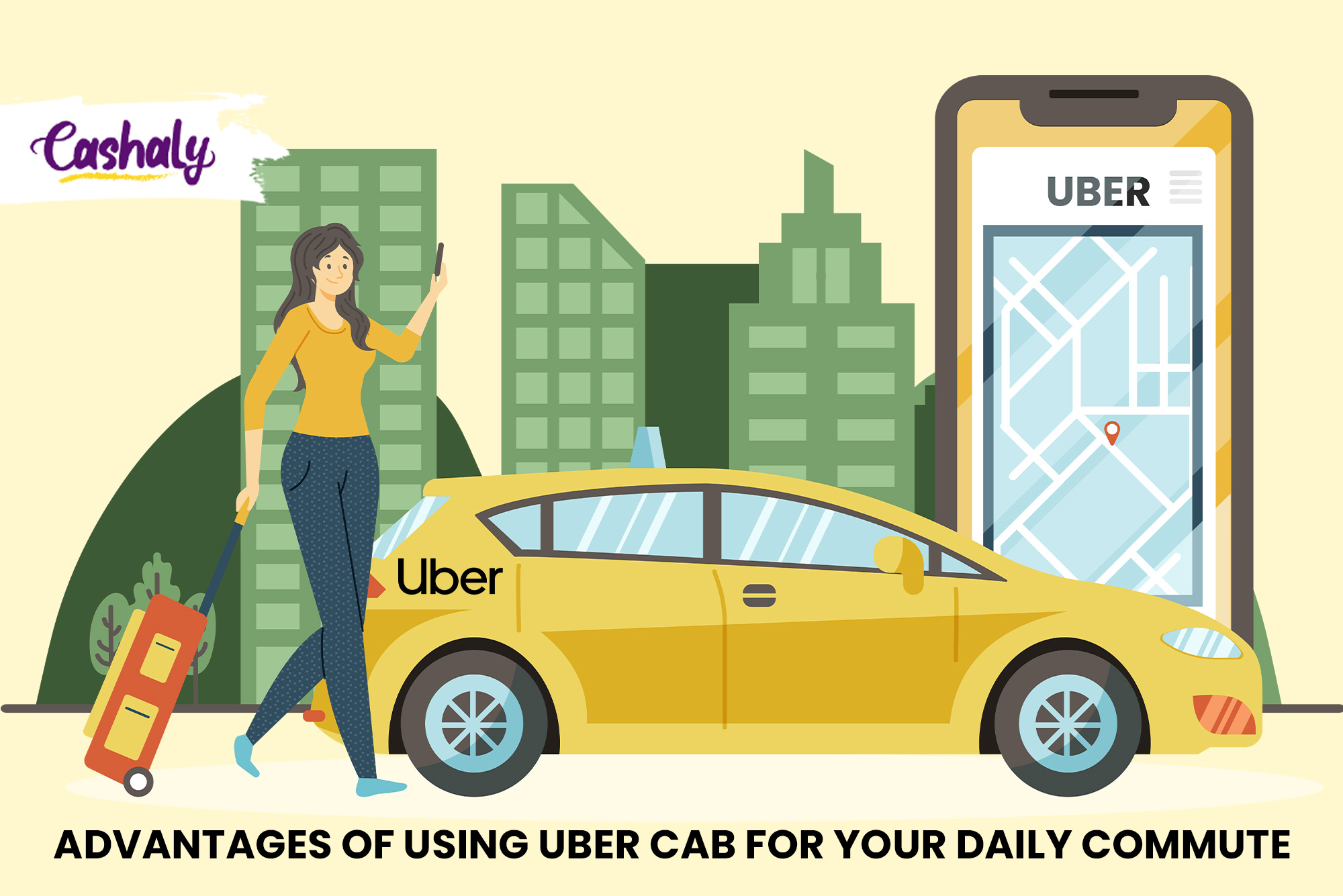 Advantages Of Using Uber Cab For Your Daily Commute