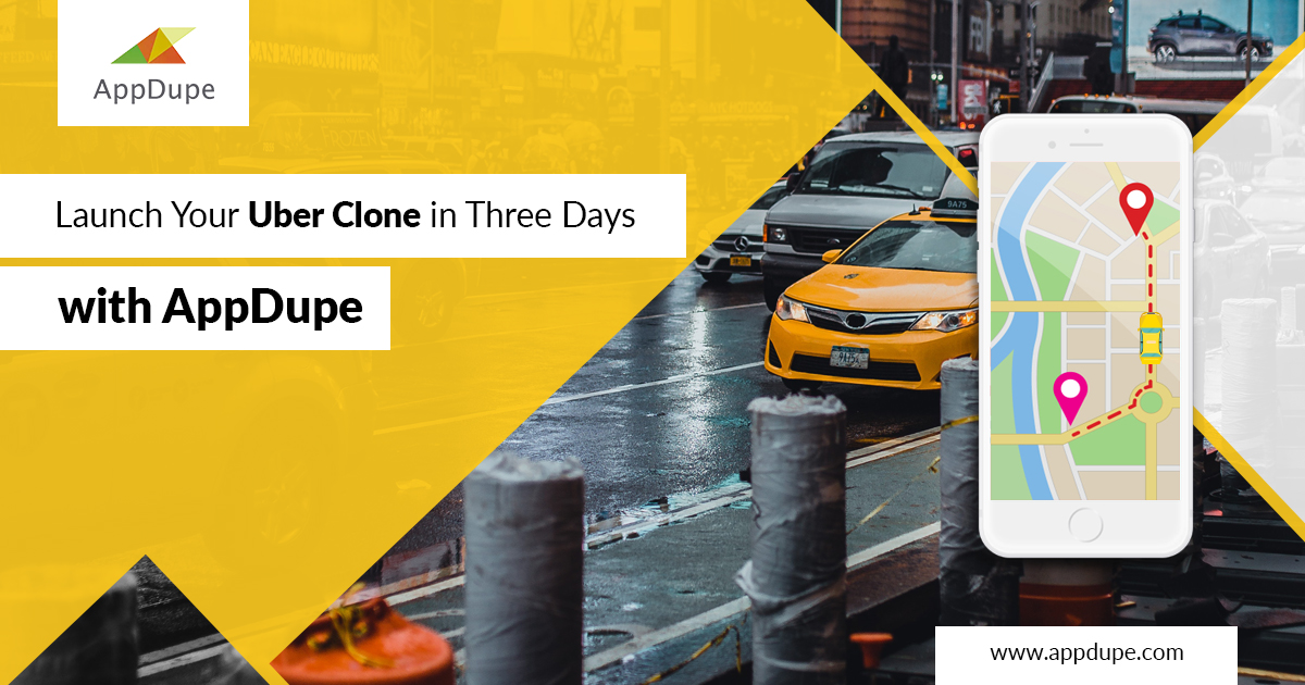 Customisable Uber Clone App From AppDupe