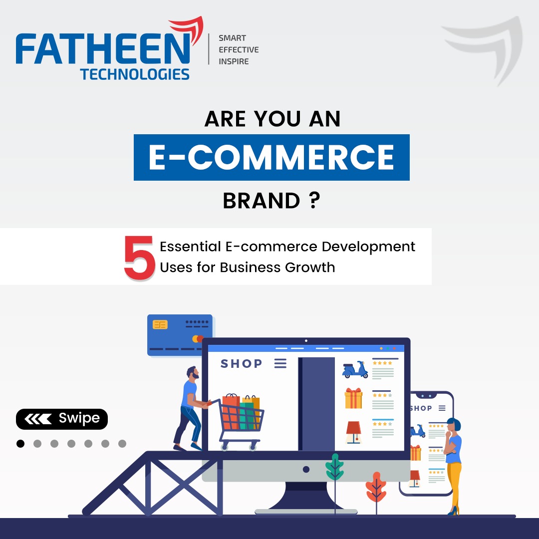 5 Essential Ecommerce Development Uses for Business Growth