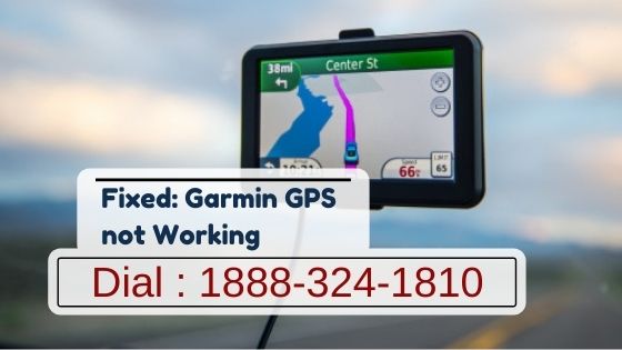 Garmin GPS not working