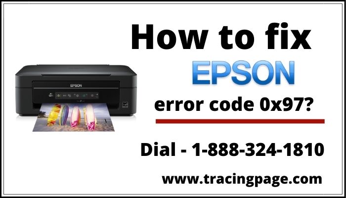 Epson printer error code 0x97