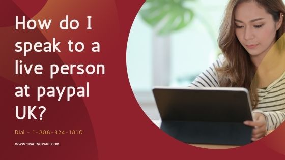 How do I speak to a live person at PayPal UK?