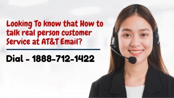 How do I talk to a real person at AT&T?