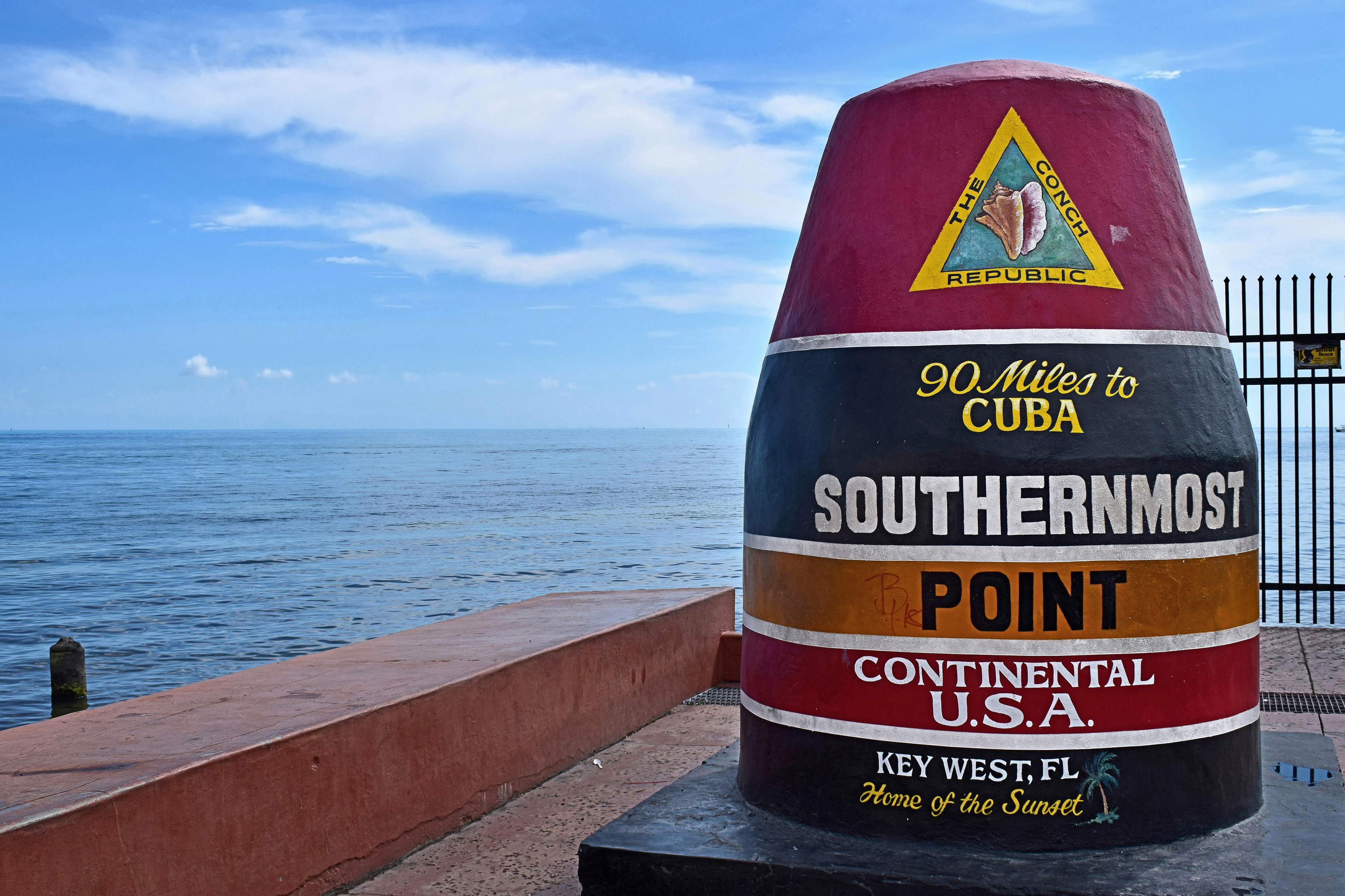 WELCOME TO THE SOUTHERNMOST POINT BUOY