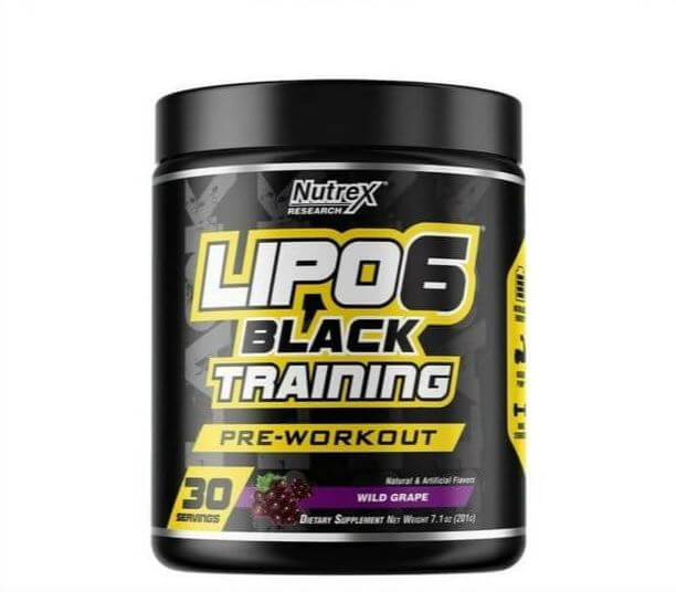 Nutrex Lipo 6 Black-Training-30 Servings