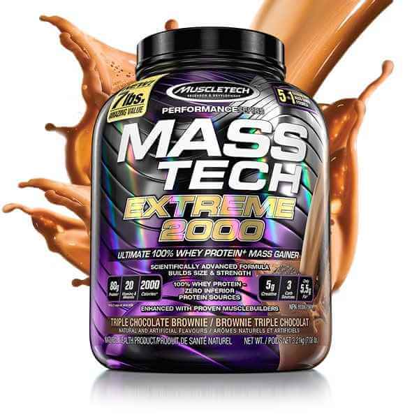 Muscletech Mass-Tech, Extreme, and 2000 to 3.2 kg) 7 lbs (Extreme Gainer