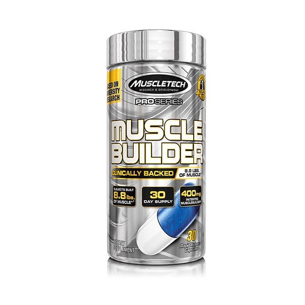 Muscletech Pro Series Muscle Builder 30 caps Supplement