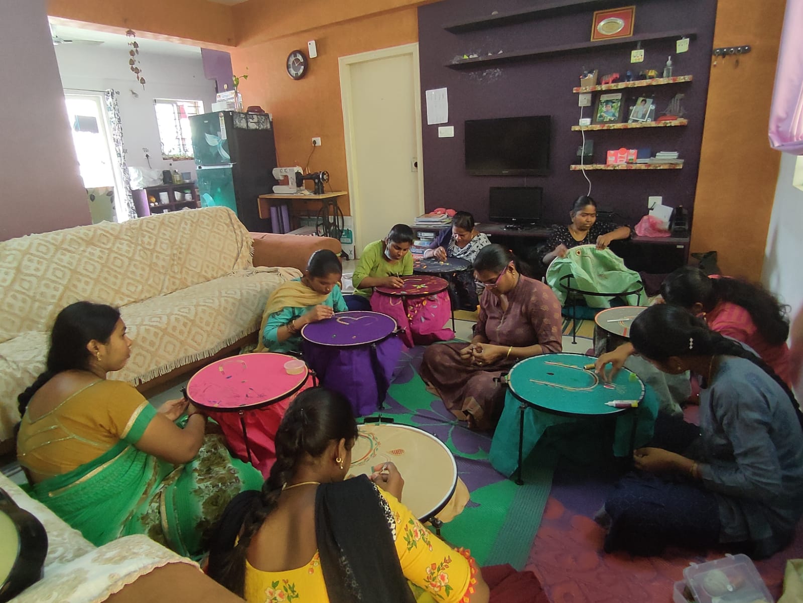  learning Aari work has a lot of health and wealth benefits!