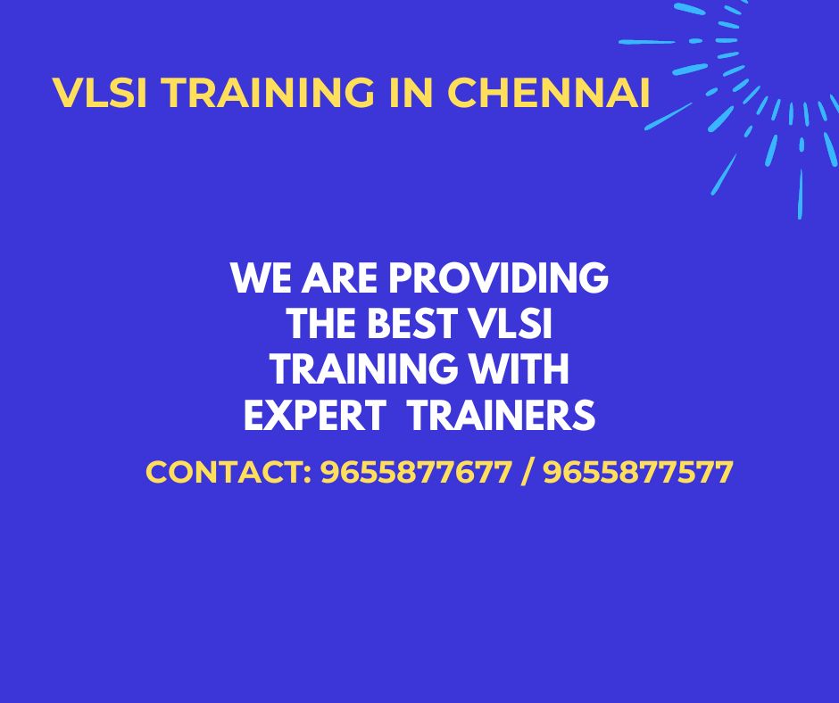VLSI Training in Chennai 