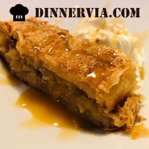 Best Apple, raisin and almond strudel Recipe On dinnervia