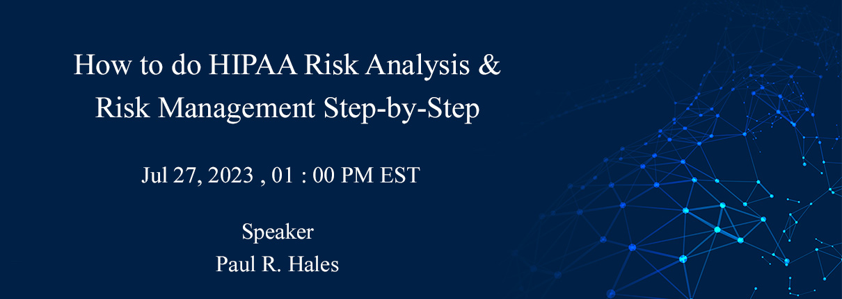 Mastering HIPAA Compliance: A Step-by-Step Guide to NIST Risk Analysis and Risk Management