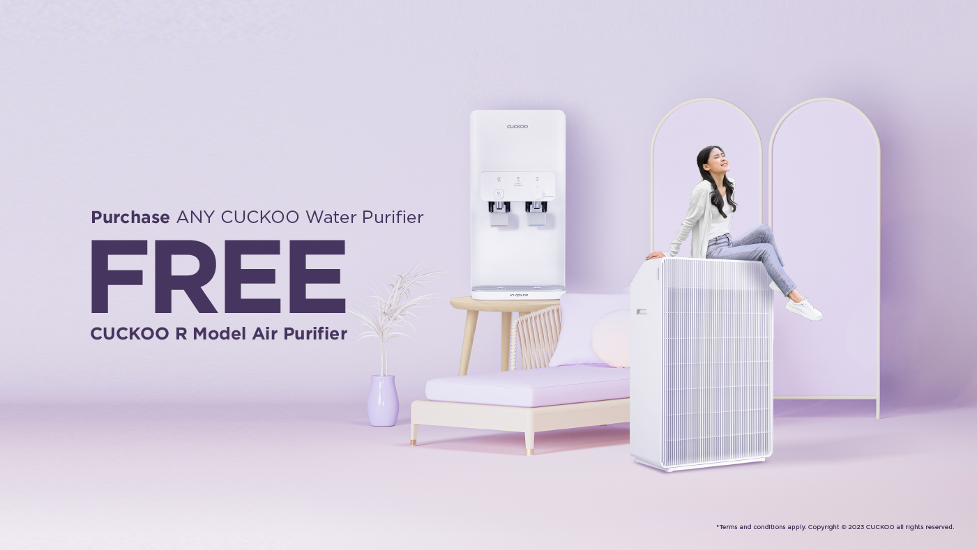 Breathe Clean In The Polluted Environment With CUCKOO Air Purifiers.