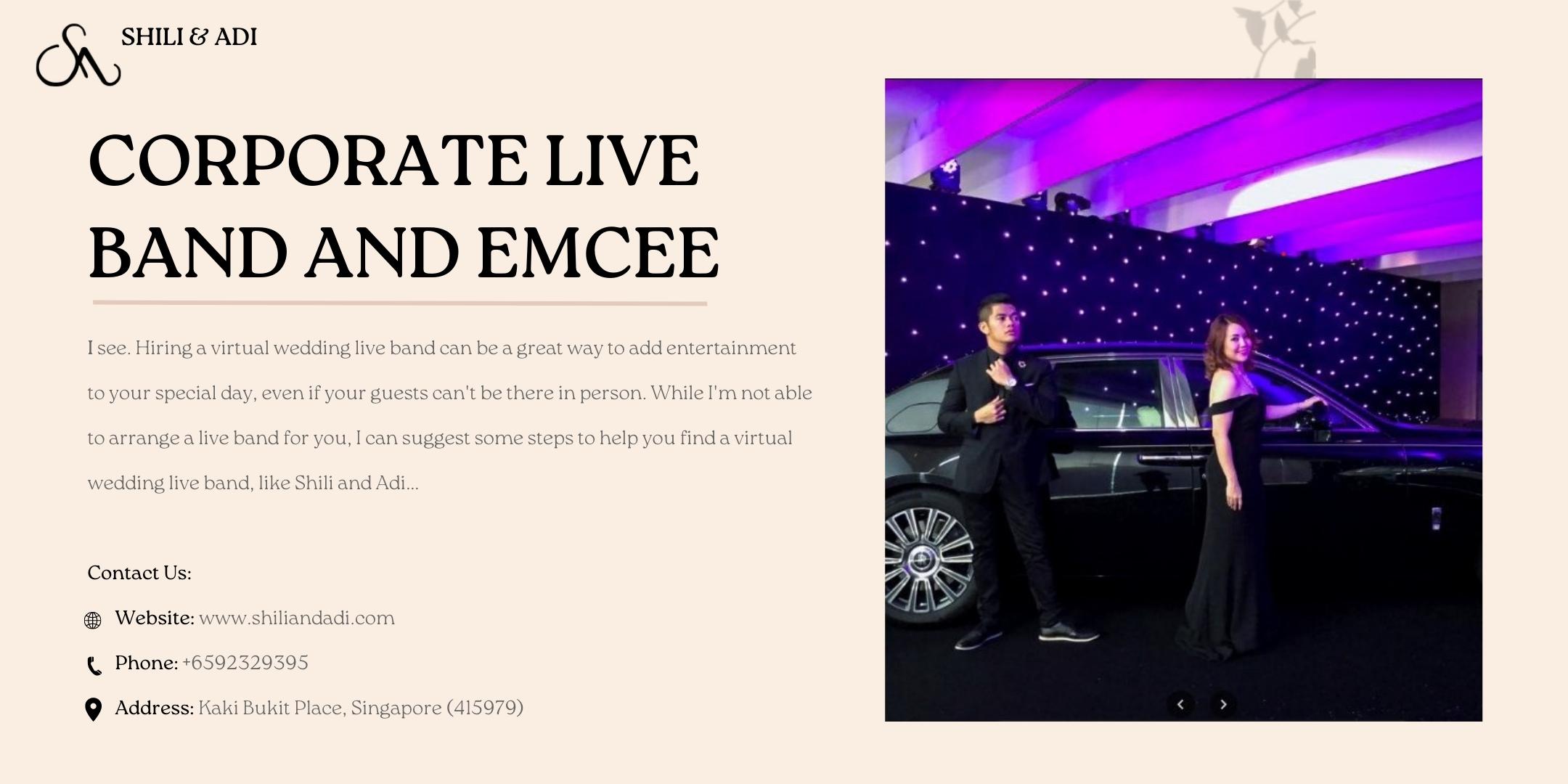 Virtual Wedding Live Band