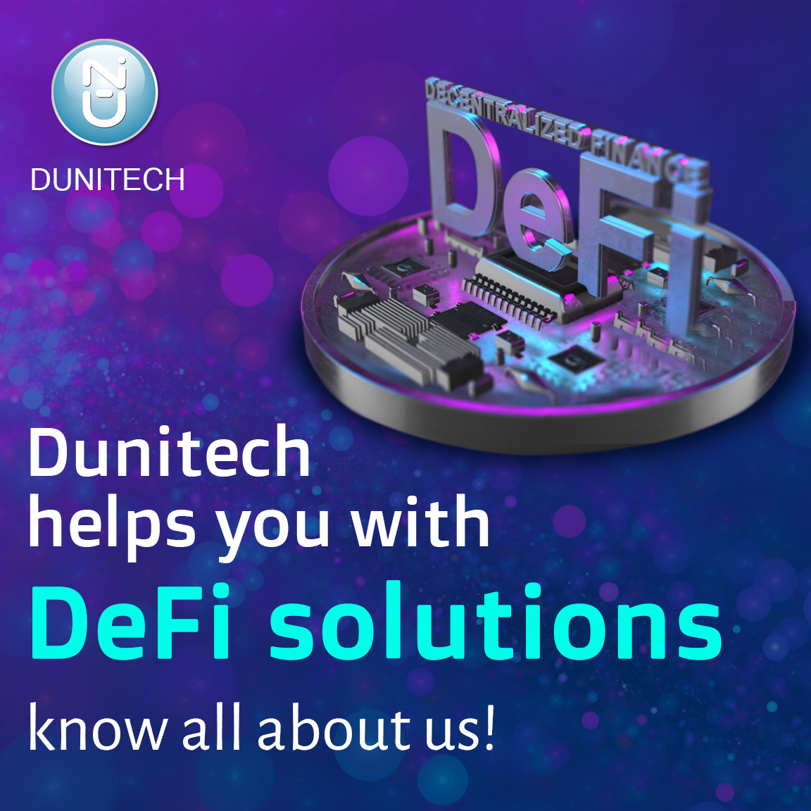 Defi Development Company in India | Dunitech | 2023