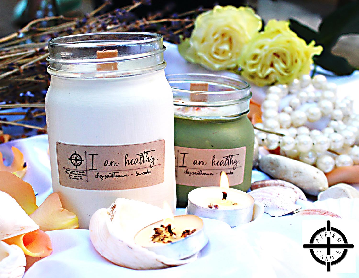 Affirmation Candles - We protect mother Earth