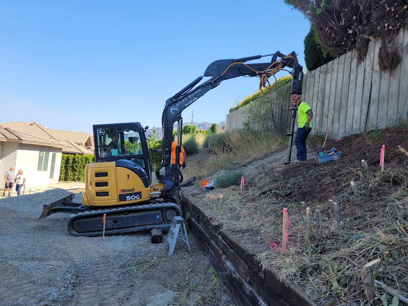 Building a Sustainable Future with Helical Pile Drivers