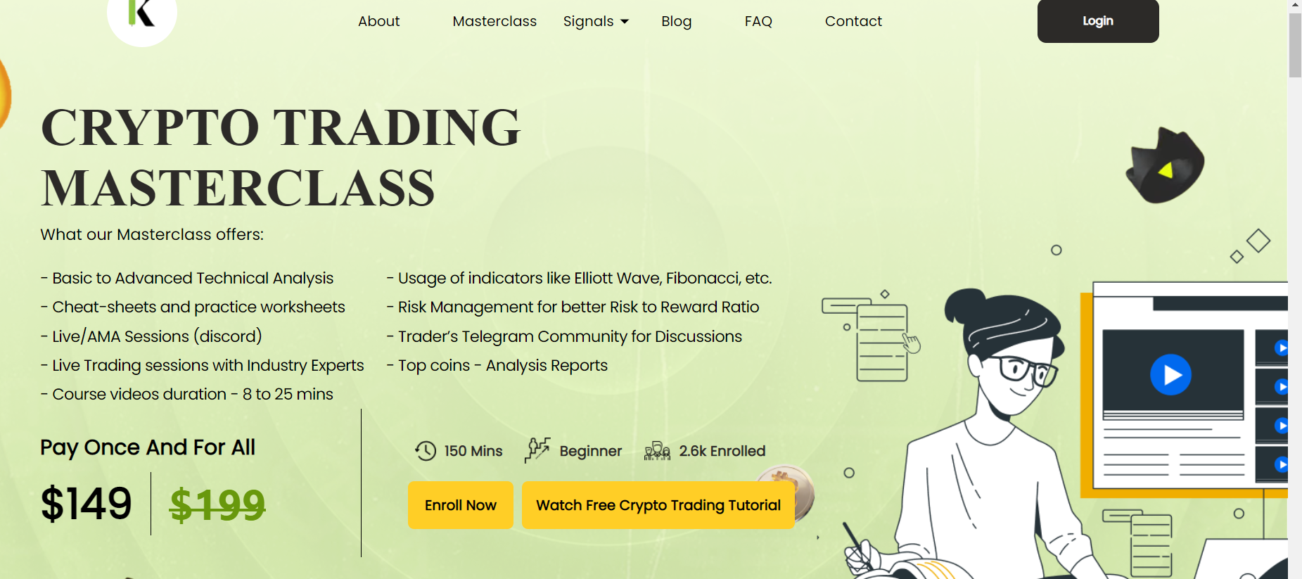 CRYPTO TRADING MASTERCLASS