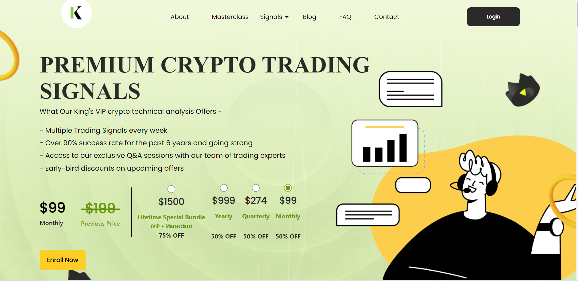 PREMIUM CRYPTO TRADING SIGNALS