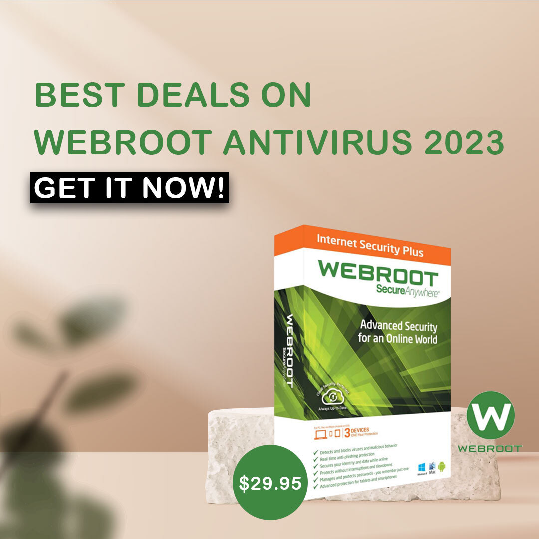 Webroot Antivirus 2023 @isoftwarestore