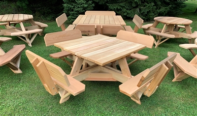 How to Select the Western Red Cedar Picnic Table with Benches?