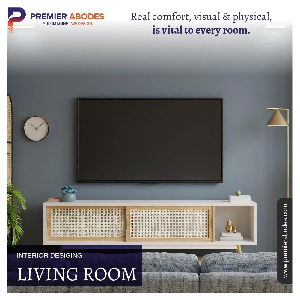 Elegant Tips for Living Room Interior Designs in Bangalore by Premier Abodes