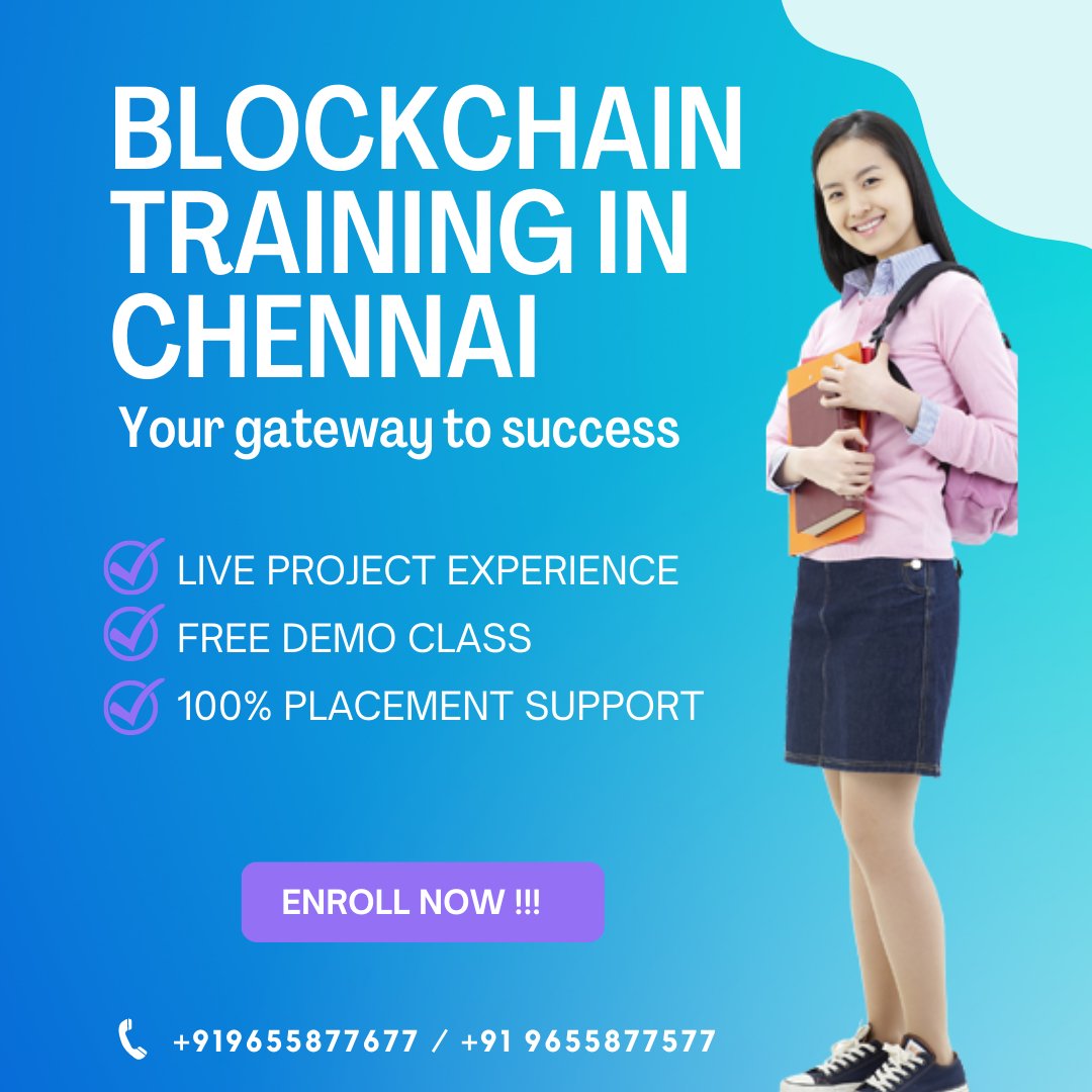 Leading Blockchain Training in Chennai