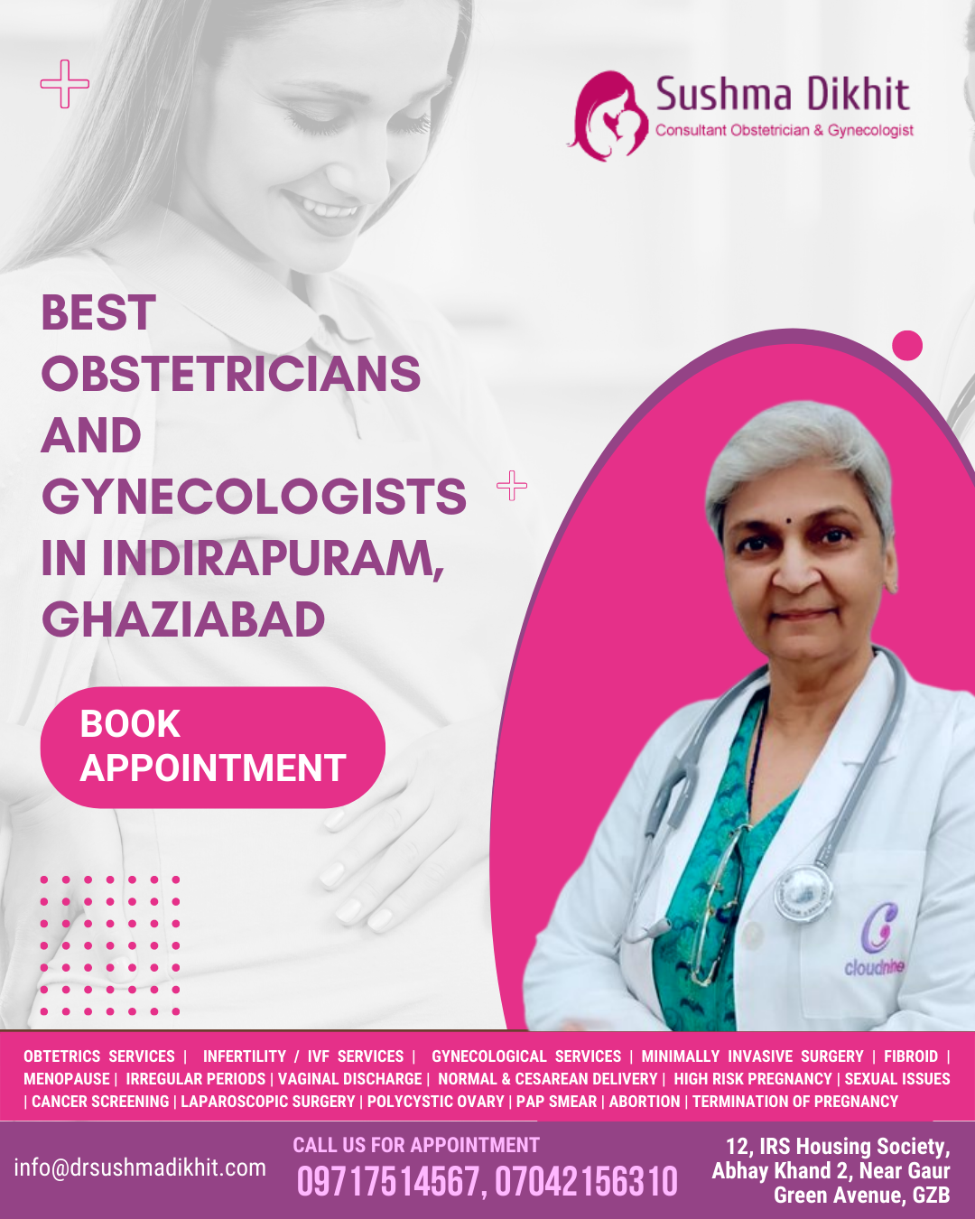 Best Services Of Gynaecologist In Indirapuram